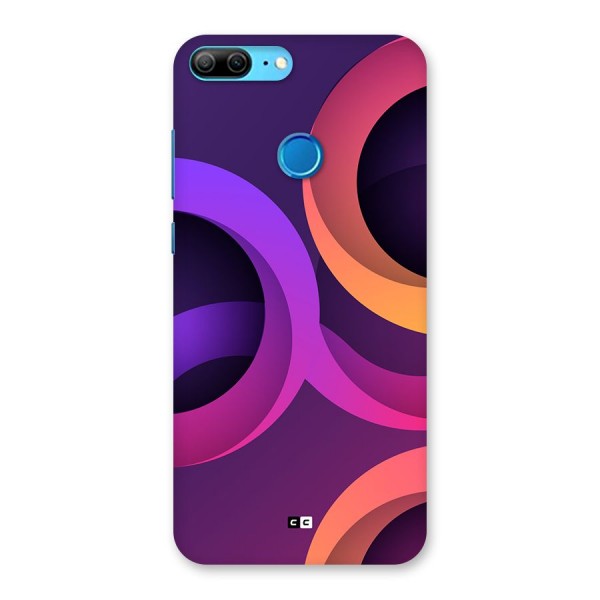 Gradient Rings Back Case for Honor 9 Lite