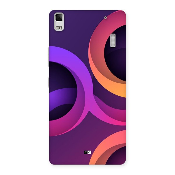 Gradient Rings Back Case for Lenovo K3 Note
