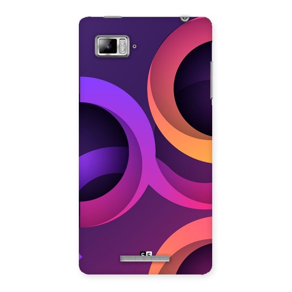Gradient Rings Back Case for Lenovo Vibe Z K910