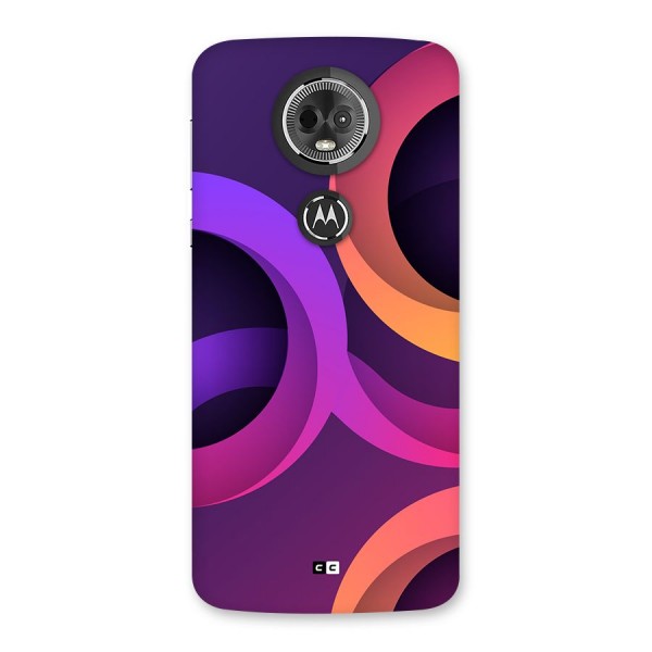 Gradient Rings Back Case for Moto E5 Plus