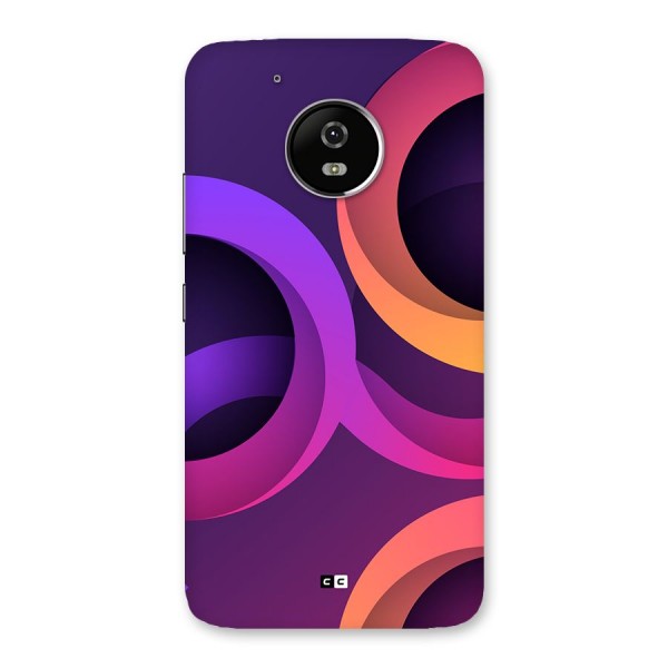 Gradient Rings Back Case for Moto G5