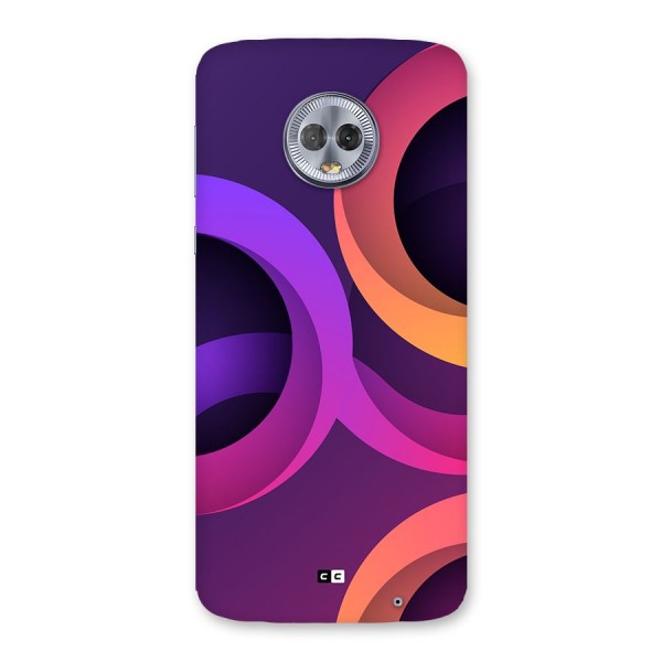 Gradient Rings Back Case for Moto G6 Plus