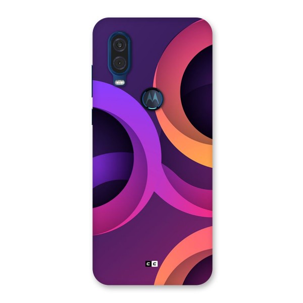 Gradient Rings Back Case for Motorola One Vision