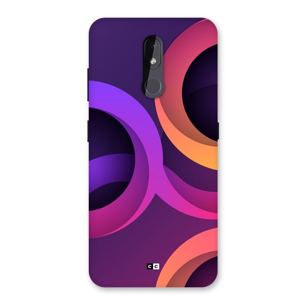 Gradient Rings Back Case for Nokia 3.2