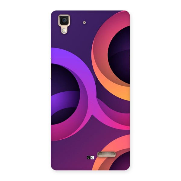 Gradient Rings Back Case for Oppo R7