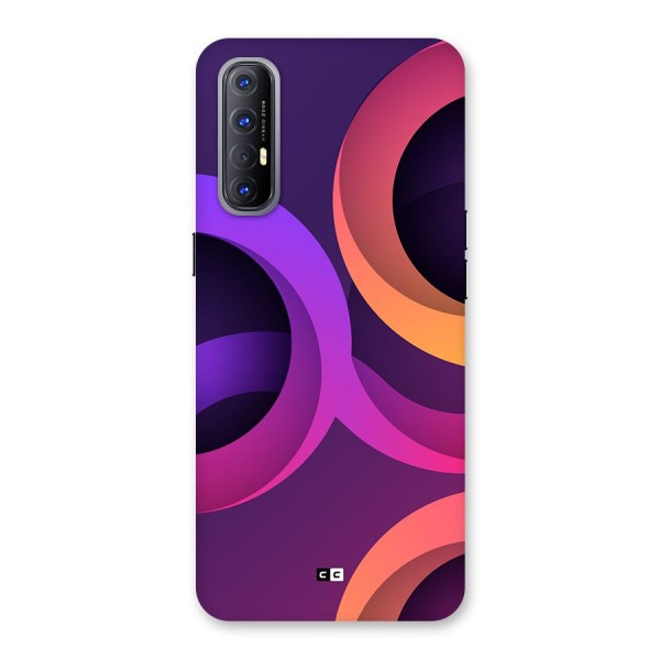 Gradient Rings Back Case for Oppo Reno3 Pro
