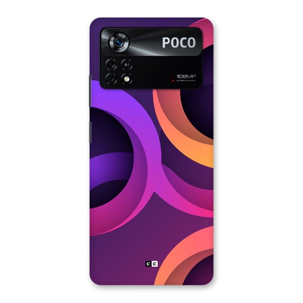 Gradient Rings Back Case for Poco X4 Pro 5G