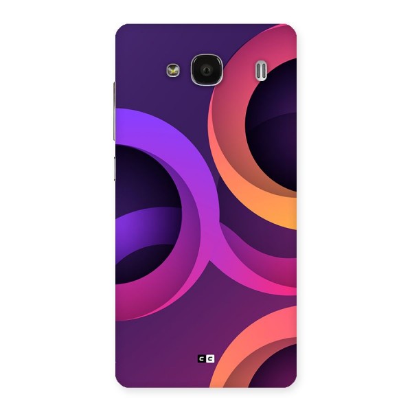 Gradient Rings Back Case for Redmi 2