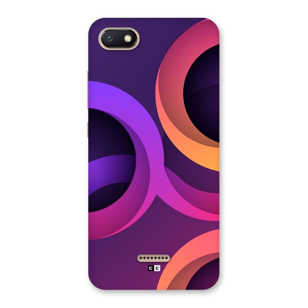 Gradient Rings Back Case for Redmi 6A