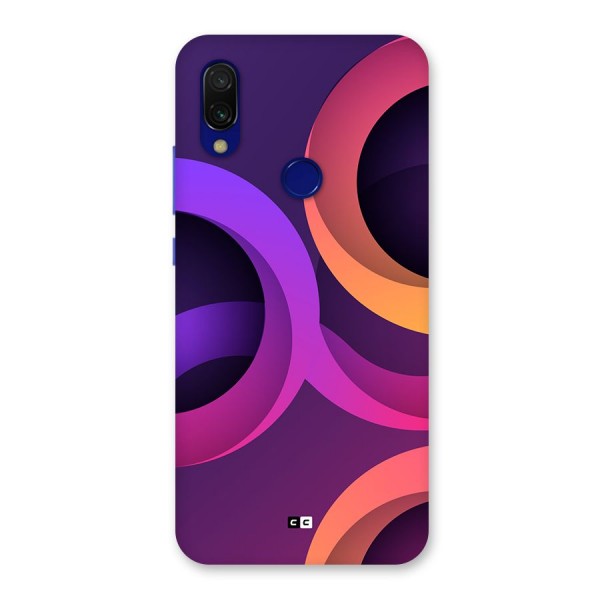 Gradient Rings Back Case for Redmi 7