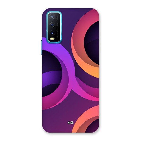 Gradient Rings Back Case for Vivo Y20A