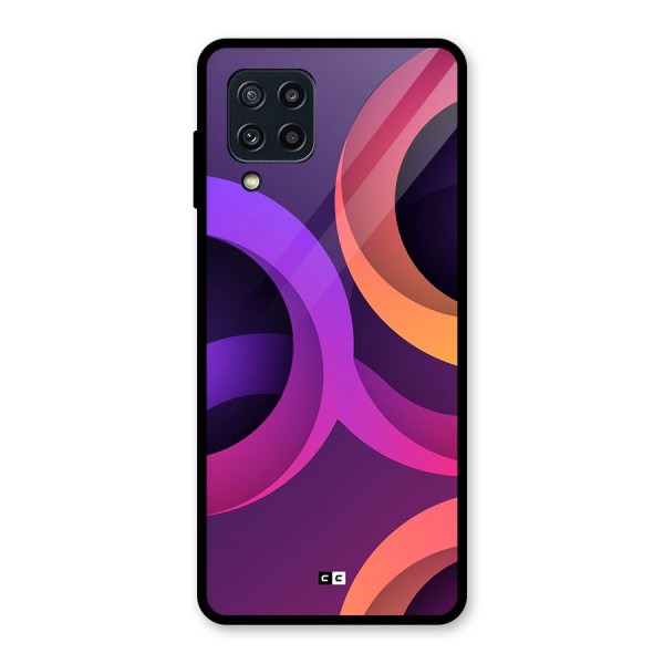 Gradient Rings Glass Back Case for Galaxy M32