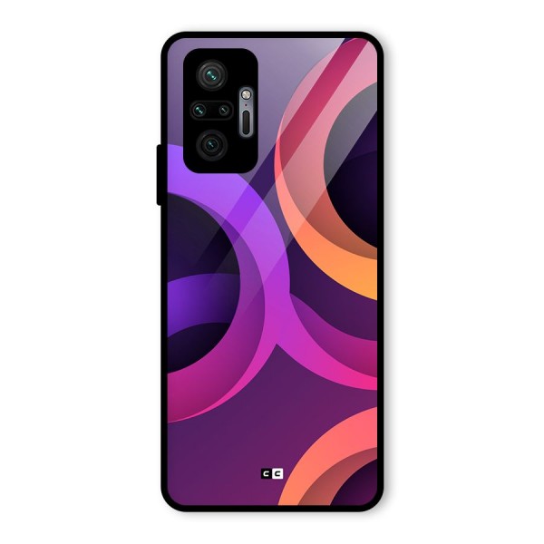 Gradient Rings Glass Back Case for Redmi Note 10 Pro Max