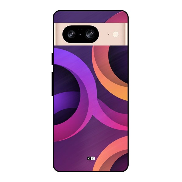 Gradient Rings Metal Back Case for Google Pixel 8