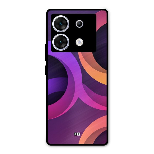 Gradient Rings Metal Back Case for Infinix Zero 30 5G