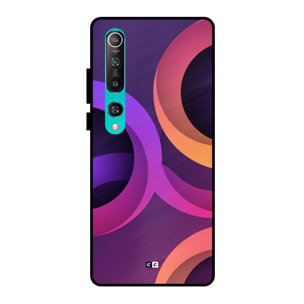 Gradient Rings Metal Back Case for Mi 10