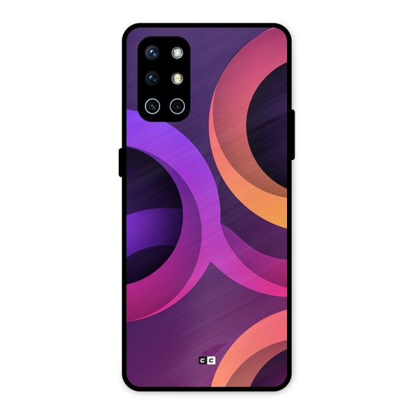 Gradient Rings Metal Back Case for OnePlus 9R