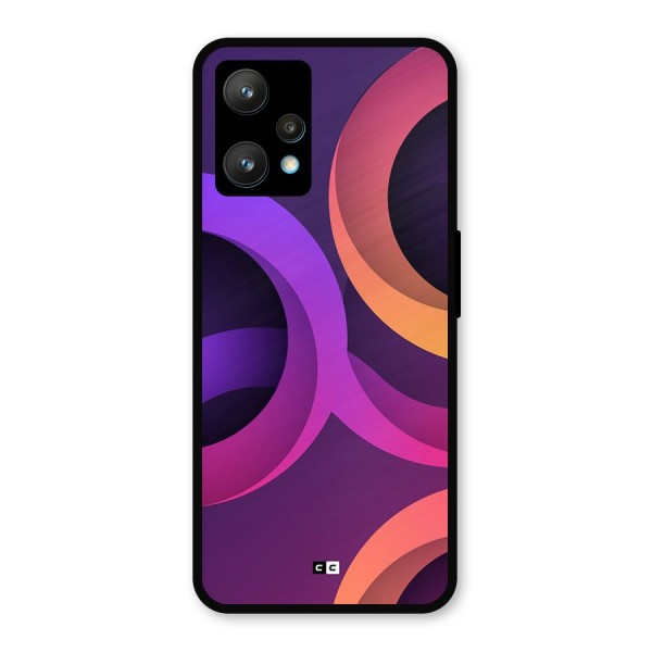Gradient Rings Metal Back Case for Realme 9