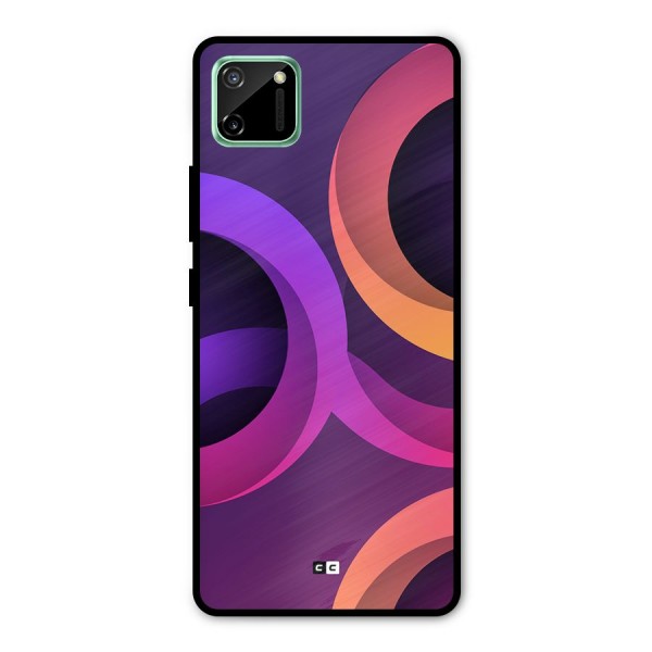 Gradient Rings Metal Back Case for Realme C11