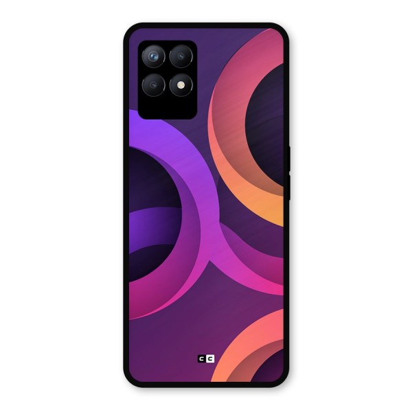 Gradient Rings Metal Back Case for Realme Narzo 50
