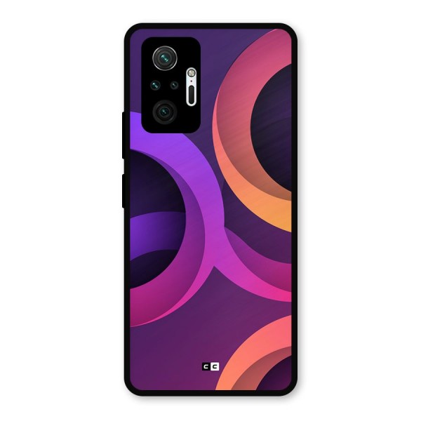 Gradient Rings Metal Back Case for Redmi Note 10 Pro Max