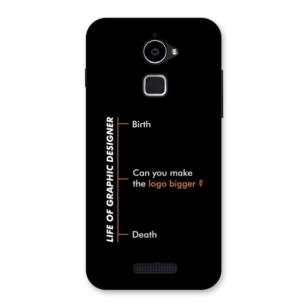 Graphic Designer Life Back Case for Coolpad Note 3 Lite
