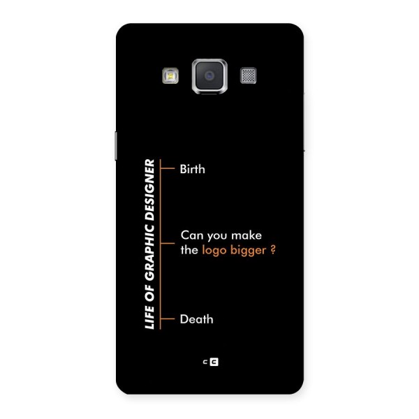 Graphic Designer Life Back Case for Galaxy Grand 3