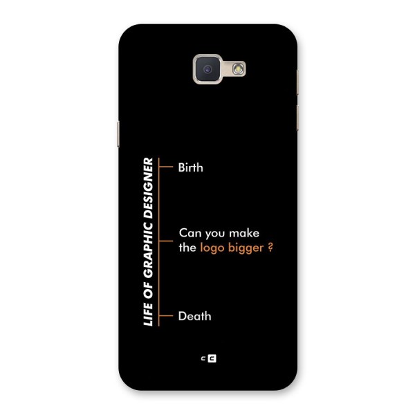 Graphic Designer Life Back Case for Galaxy J5 Prime