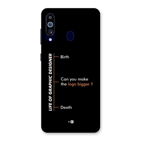 Graphic Designer Life Back Case for Galaxy M40