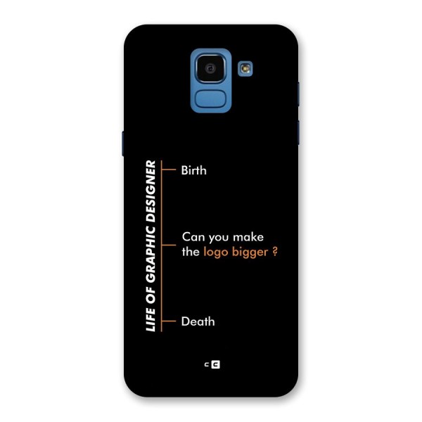 Graphic Designer Life Back Case for Galaxy On6