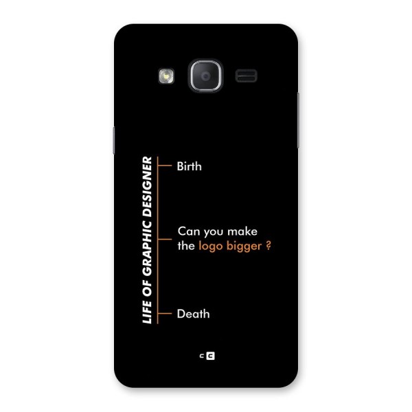 Graphic Designer Life Back Case for Galaxy On7 2015