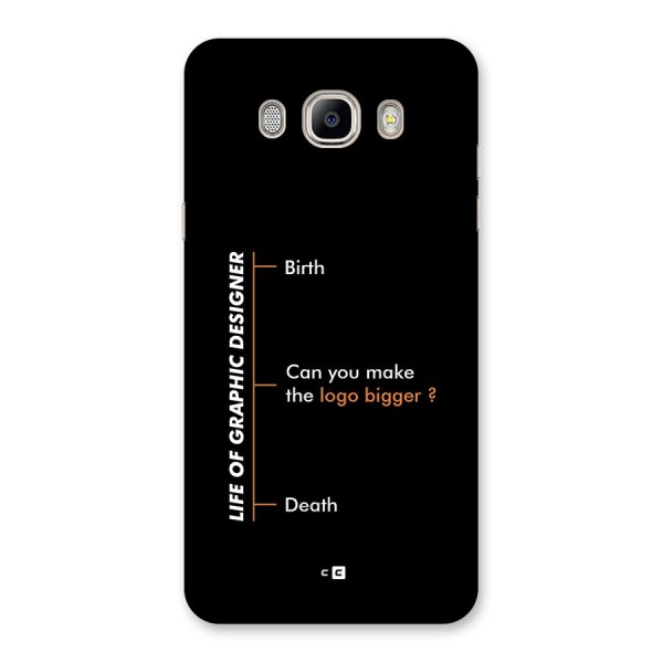 Graphic Designer Life Back Case for Galaxy On8