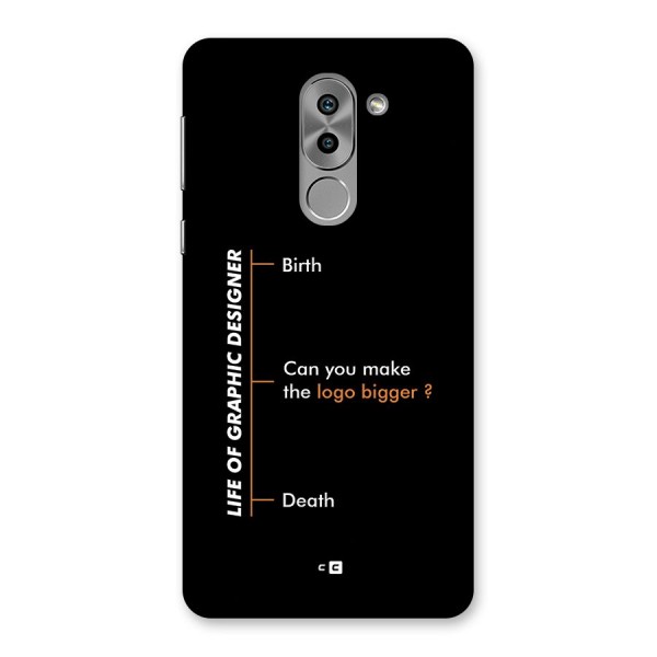 Graphic Designer Life Back Case for Honor 6X