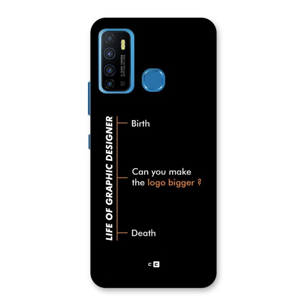 Graphic Designer Life Back Case for Infinix Hot 9