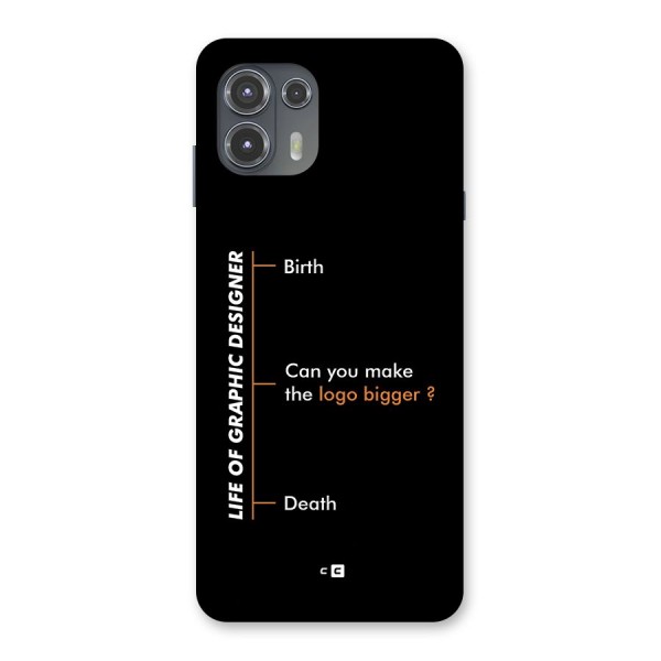 Graphic Designer Life Back Case for Motorola Edge 20 Fusion