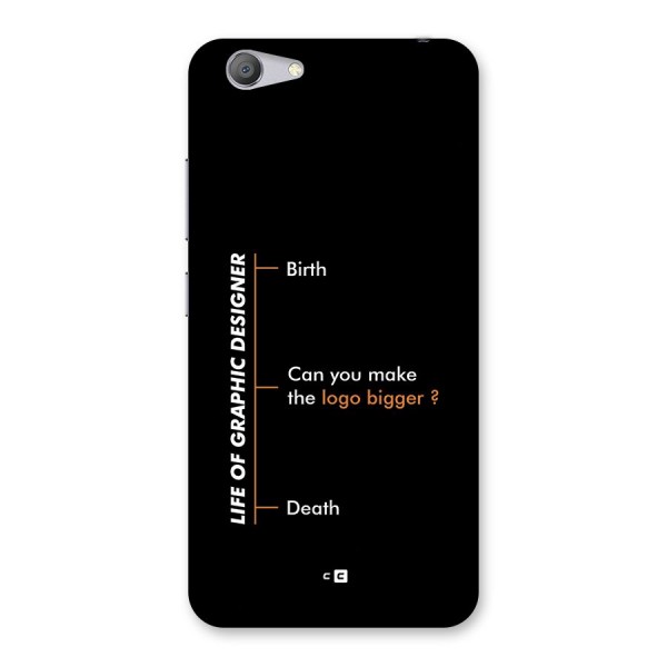 Graphic Designer Life Back Case for Vivo Y53