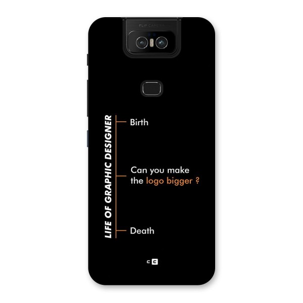 Graphic Designer Life Back Case for Zenfone 6z