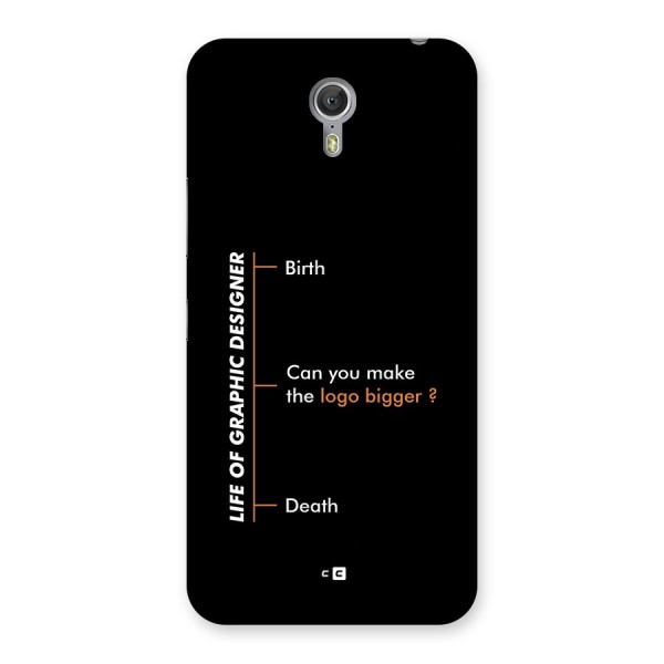 Graphic Designer Life Back Case for Zuk Z1
