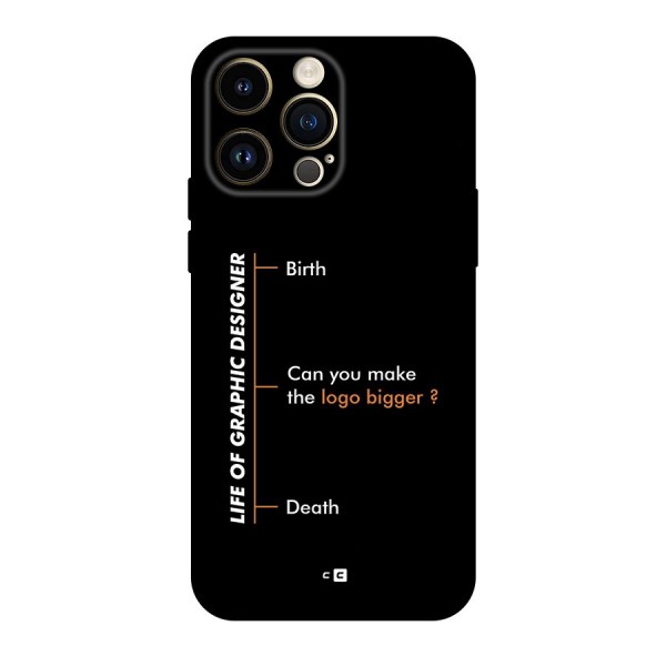 Graphic Designer Life Back Case for iPhone 14 Pro Max