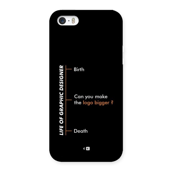 Graphic Designer Life Back Case for iPhone 5 5s