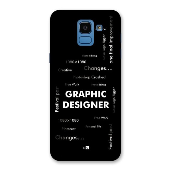 Graphic Designer Struggles Back Case for Galaxy On6