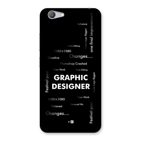 Graphic Designer Struggles Back Case for Vivo Y53