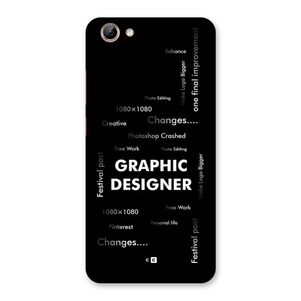Graphic Designer Struggles Back Case for Vivo Y71i
