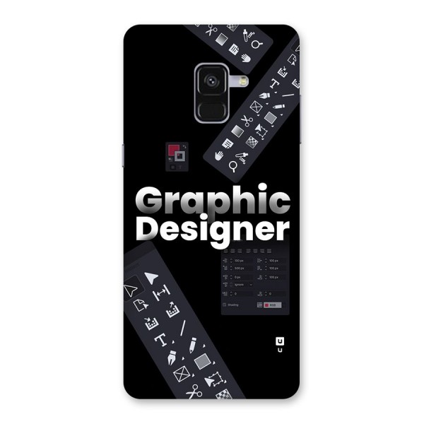 Graphic Designer Tools Back Case for Galaxy A8 Plus