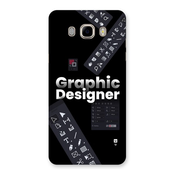 Graphic Designer Tools Back Case for Galaxy J7 2016