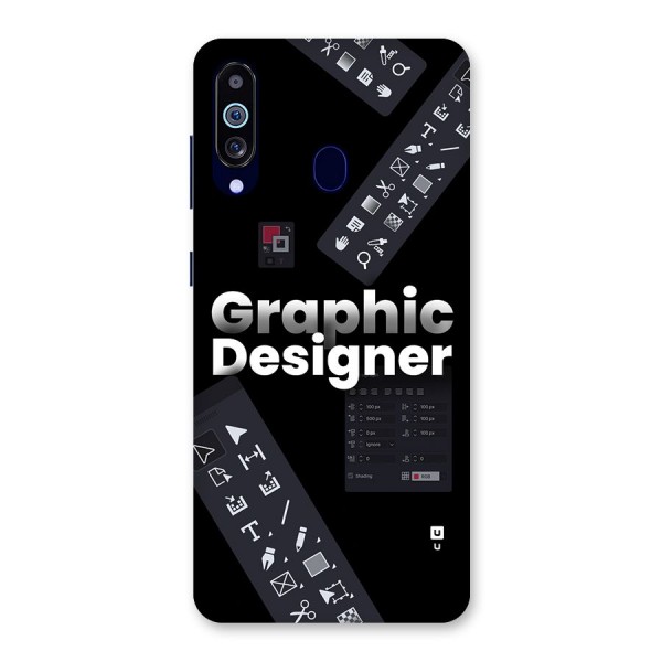 Graphic Designer Tools Back Case for Galaxy M40