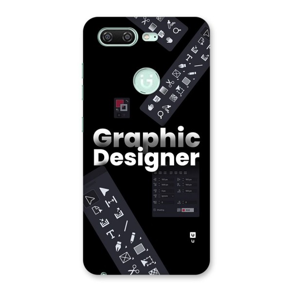 Graphic Designer Tools Back Case for Gionee S10