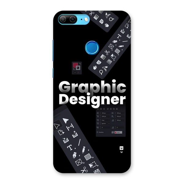 Graphic Designer Tools Back Case for Honor 9 Lite