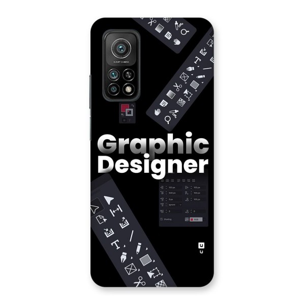 Graphic Designer Tools Back Case for Mi 10T 5G