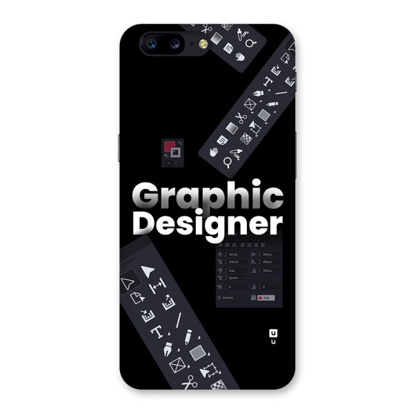 Graphic Designer Tools Back Case for OnePlus 5